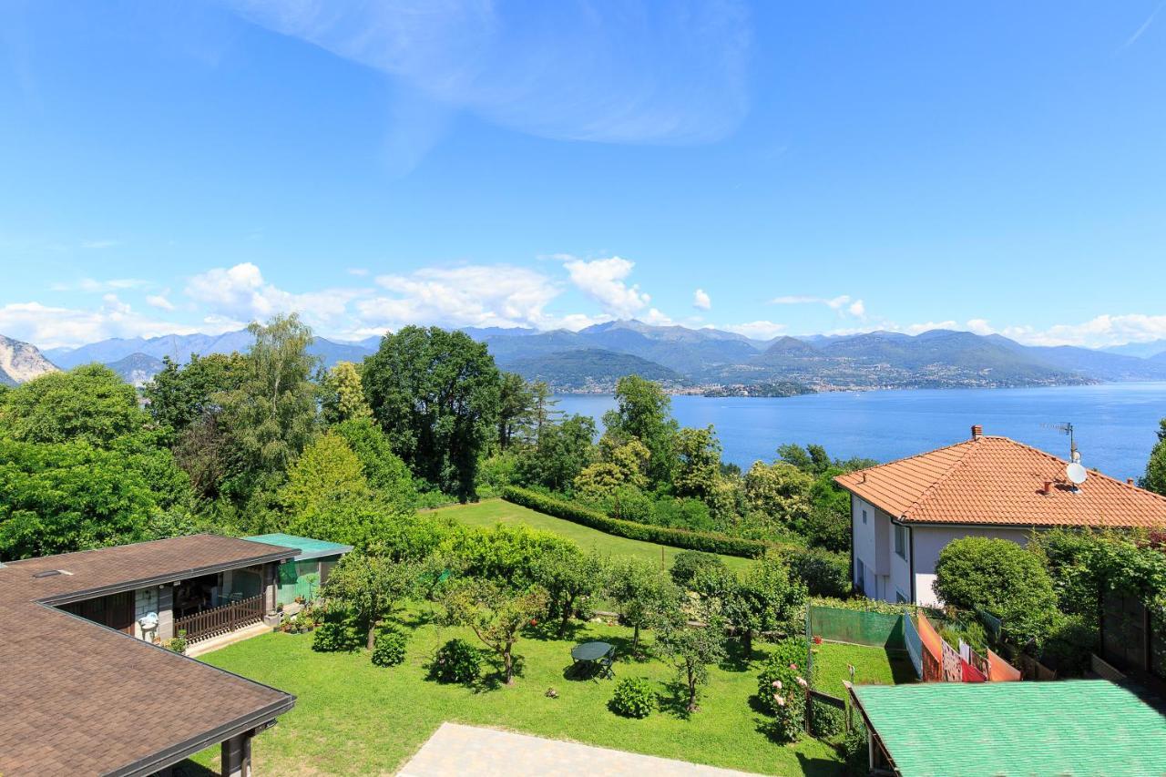 Casa Lilla - Lakeview Large Apartments With Garden Above Stresa Exterior foto